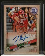 Mike Trout #GQA-MT Baseball Cards 2018 Topps Gypsy Queen Autographs Prices