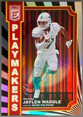 Jaylen Waddle [Black] #PM-11 Football Cards 2023 Panini Donruss Elite Playmakers Prices