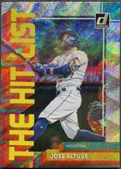Jose Altuve [Rapture] #THL-10 Baseball Cards 2022 Panini Donruss The Hit List Prices