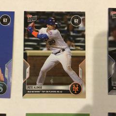 Pete Alonso Baseball Cards 2022 Topps Now MLB Network's Top 100 Prices