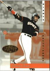 Barry Bonds [Gold Press Proof] #89 Baseball Cards 1996 Leaf Signature Prices