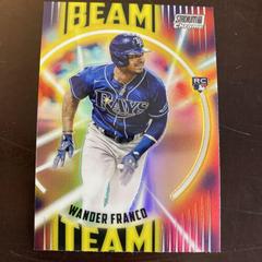 Wander Franco #BT-14 Baseball Cards 2022 Stadium Club Chrome Beam Team Prices