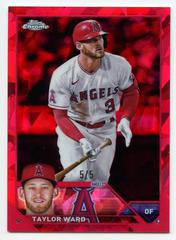 Taylor Ward [Red] Baseball Cards 2023 Topps Chrome Sapphire Prices