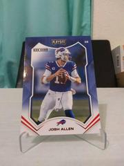 Josh Allen [Red Zone] #1 Football Cards 2021 Panini Playoff Prices