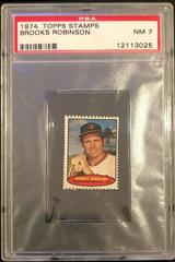 Brooks Robinson Baseball Cards 1974 Topps Stamps Prices