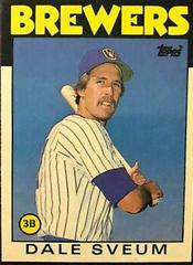 Dale Sveum #106T Baseball Cards 1986 Topps Traded Tiffany Prices