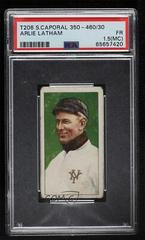 Arlie Latham Baseball Cards 1909 T206 Sweet Caporal 350-460 Factory 30 Prices