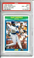Gary Sheffield Baseball Cards 1990 Score Rising Stars Prices
