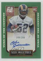Alec Ogletree [Turn of the Century Autograph] Football Cards 2013 Panini Elite Prices