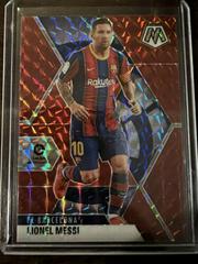 Lionel Messi [Red Mosaic] Soccer Cards 2020 Panini Mosaic La Liga Prices