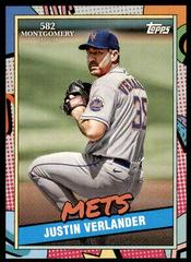 Justin Verlander Baseball Cards 2023 Topps 582 Montgomery Club Prices