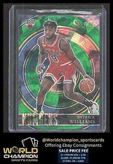 Patrick Williams [Green] Basketball Cards 2020 Panini Select Numbers Prices