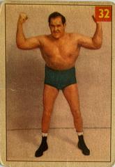 Jim 'Goon' Henry [Lucky Premium Back] #32 Wrestling Cards 1954 Parkhurst Prices