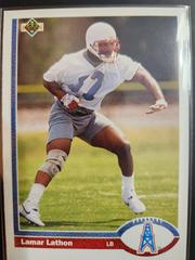 Lamar Lathon #424 Football Cards 1991 Upper Deck Prices