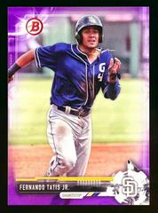 Fernando Tatis Jr. [Purple] Baseball Cards 2017 Bowman Draft Prices