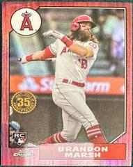 Brandon Marsh [Red] Baseball Cards 2022 Topps Chrome 1987 Prices