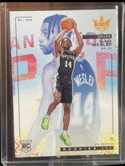 Blake Wesley #135 Basketball Cards 2022 Panini Court Kings Prices