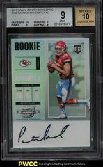 Patrick Mahomes II [Autograph] #103 Football Cards 2017 Panini Contenders Optic Prices