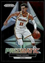 Trae Young #10 Basketball Cards 2022 Panini Prizm Prizmatic Prices