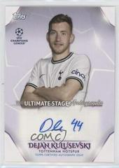 Dejan Kulusevski Soccer Cards 2022 Topps UEFA Club Competitions The Ultimate Stage Autographs Prices