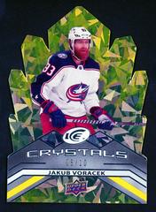 Jakub Voracek [Yellow] #IC-22 Hockey Cards 2021 Upper Deck Ice Crystals Prices