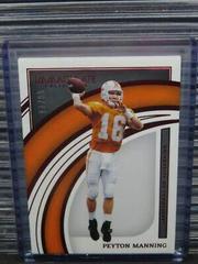Peyton Manning [Ruby] #12 Football Cards 2022 Panini Immaculate Collegiate Prices