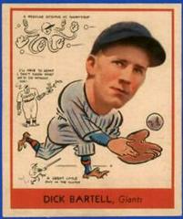 Dick Bartell #272 Baseball Cards 1938 Goudey Prices