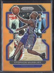 Stephon Marbury [Orange Prizm] Basketball Cards 2021 Panini Prizm Prices