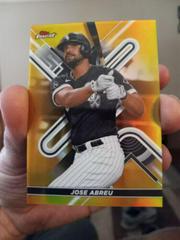 Jose Abreu [Gold Refractor] Baseball Cards 2017 Topps Finest Prices