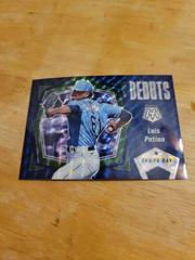Luis Patino [Reactive Blue] #PD11 Baseball Cards 2021 Panini Mosaic Debuts Prices
