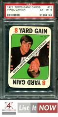 Virgil Carter #11 Football Cards 1971 Topps Game Cards Prices