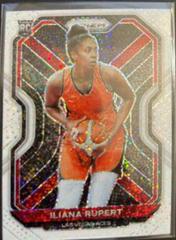 Iliana Rupert [White Sparkle Prizm] #100 Basketball Cards 2021 Panini Prizm WNBA Prices