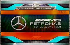 Mercedes-AMG Petronas Formula One Team [Orange Refractor] #CC-MAMG Racing Cards 2023 Topps Chrome Formula 1 Constructor’s Crest Prices