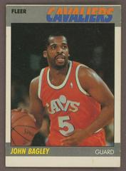 John Bagley #5 Basketball Cards 1987 Fleer Prices