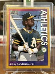 Rickey Henderson [Gold] #23 Baseball Cards 2022 Topps Archives Snapshots Prices