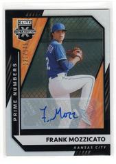 Frank Mozzicato [Prime Numbers Signature A] #101 Baseball Cards 2021 Panini Elite Extra Edition Prices