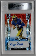 Kenny Pickett [Metalized Sparkles Red White Blue] #BA-KP1 Football Cards 2022 Leaf Flash Autographs Prices