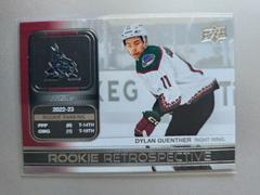 Dylan Guenther #RR-9 Hockey Cards 2023 Upper Deck Rookie Retrospective Prices