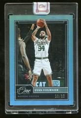 Evan Fournier [Blue] #4 Basketball Cards 2020 Panini One and One Prices