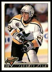 Jaromir Jagr #105 Hockey Cards 1993 Topps Premier Prices