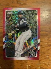 Luis Robert [Red Refractor] Baseball Cards 2021 Topps Chrome Prices