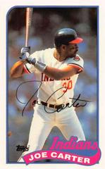 Joe Carter #104 Baseball Cards 1989 Topps Ljn Baseball Talk Prices