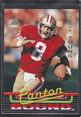 Steve Young Football Cards 1994 Pinnacle Canton Bound Prices