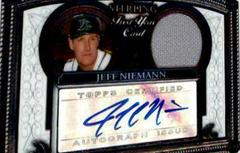 Jeff Niemann [Autograph Relic] Baseball Cards 2005 Bowman Sterling Prices