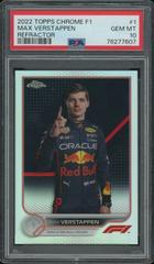 Max Verstappen [Sapphire SP Variation Red] #1 Racing Cards 2022 Topps Chrome Formula 1 Prices