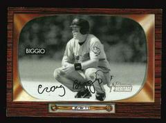 Craig Biggio [Black and White] #144 Baseball Cards 2004 Bowman Heritage Prices