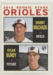 Dylan Bundy, Manny Machado [Venezuelan] Baseball Cards 2013 Topps Heritage Prices