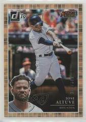 Jose Altuve [Bronze] #AA1 Baseball Cards 2019 Panini Donruss Action All Stars Prices