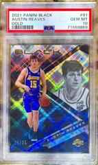 Austin Reaves [Gold] #91 Basketball Cards 2021 Panini Black Prices