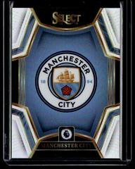Manchester City Soccer Cards 2022 Panini Select Premier League Team Badges Prices